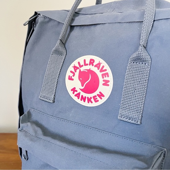 FJALLRAVEN • Classic Kanken Backpack grey canvas pockets utility adjustable main image 8